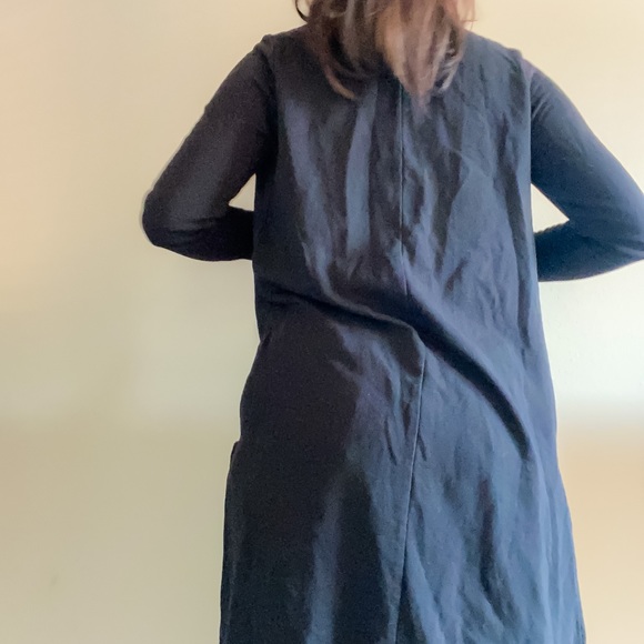 (H&M divided) black long sleeve long zip up jacket /cardigan - Picture 5 of 8